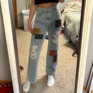 Patch Work Jeans